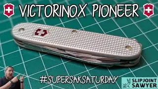 Victorinox Pioneer Alox Swiss Army Knife 0.8201.26 #SuperSAKSaturday @ThriftyKaniffy
