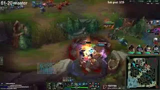 Scrubnoob smurfing in chinese super server Master Gm lobby