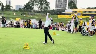 C&eacute;line Boutier, Ruoning Yin, Jeeno Thitikul - Tee Off - LPGA - 4K