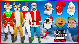 ALL *LIMITED TIME* CHRISTMAS CLOTHING IN GTA 5 ONLINE! Christmas 2025 DLC UPDATE!
