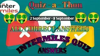 INTERMILES QUIZ ANSWERS TODAY | 2ND SEPTEMBER QUIZ ANSWERS | PARALYMPIC QUIZ