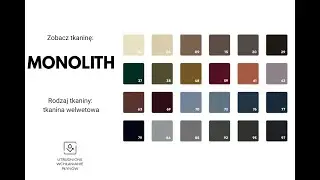 MONOLITH &ndash; ponadczasowa tkanina, kt&oacute;ra przetrwa wszystko