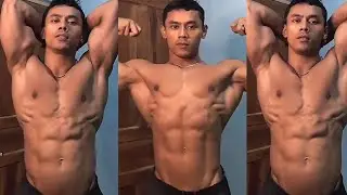 Mas Suwendi, Binaragawan Super Kekar Terlihat Ukiran Urat Menyembul Diatas Ototnya 🔥💪