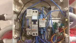 Collegamenti elettrici caldaia a legna fai da te con relè.