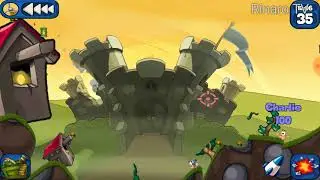 WORMS 2 ARMAGEDDON на Android | обзор игры