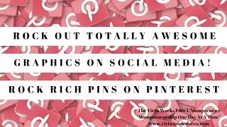 Rock Out Totally Awesome Graphics On Social Media! Rock Rich Pins On Pinterest