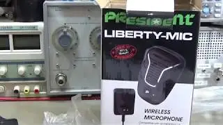 #149 Зачем и как подключать микрофон President Liberty Mic к любительской радиостанции