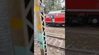 Demu Train Parallel race #train