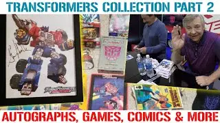 Transformers Collection Pt. 2 - Autographs, Games, Comics, and More