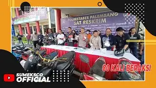 Polrestabes Palembang Bekuk Raja Curanmor