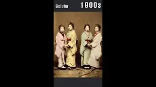 Geisha then vs now