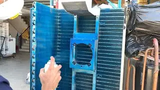 Air conditioning coil corrosion protection treatment & chemical eco clean