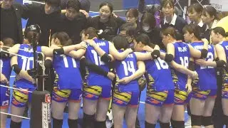 東レアローズ滋賀対NECレッドロケッツ川崎①第12節SVリーグ女子25-26