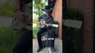 🎸 A Triple Sweep 3/1 🥁 Playin &ldquo;Dust My Broom&rdquo; by Elmore James #blues #bluesguitar #slideguitar 