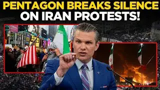 US‑IRAN CRISIS LIVE: Pentagon Briefing as Trump Signals Possible Strike | US News LIVE