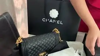 Chanel boy bag vs fake