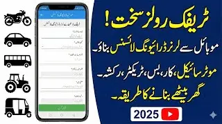 DLIMS Punjab Learner License 2025   Bike, Car, LTV, HTV Learner Banane Ka Asan Tarika by pro pak job