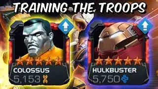 5 Star Colossus & Hulkbuster Rank Up & Gameplay - Marvel Contest Of Champions