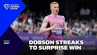 Dobson streaks to surprise win in men's 400m- Wanda Diamond League 2025