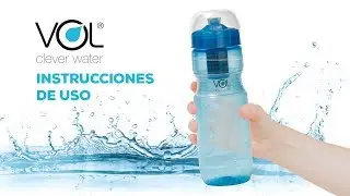 Botella con filtro VOL - Manual de uso