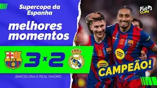 RAPHINHA FAZ HIST&Oacute;RIA E BARCELONA &Eacute; CAMPE&Atilde;O CONTRA O REAL MADRID | MELHORES MOMENTOS