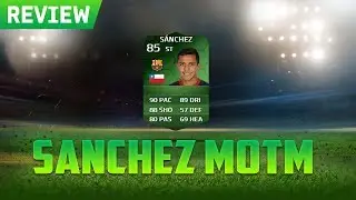 FIFA 14| SANCHEZ iMOTM - PLAYER REVIEW & STATS IN GAME