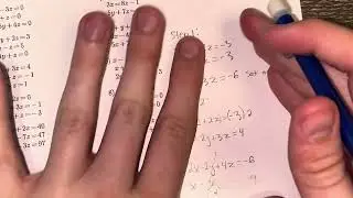 Solving Systems of Equations (3) (Part One)