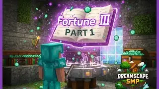 I Finally Crafted the ULTIMATE Fortune 3 Pickaxe 🔥 Part 1 | Dreamscape SMP #minecraft 