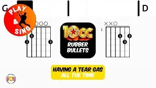 10CC - Rubber Bullets | Scrolling Guitar Chords & Lyrics