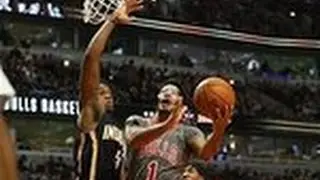 Paul George, Derrick Rose Duel in Chicago