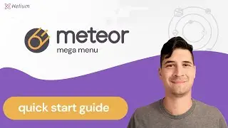 Meteor Mega Menu ☄️ Quick Start Guide | Shopify Mega Menu