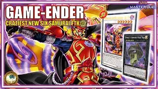 NEW Six Samurai FTK Deck 2025 ⚔️ Legendary Lord Six Samurai - Shi En | MASTER DUEL