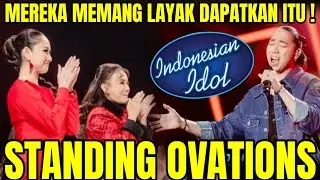 DERETAN KONTESTAN YANG MENDAPATKAN STANDING OVATIONS DARI JURI DI LIVE SHOWCASE