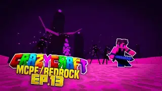 Crazy Craft #13 | Beating EnderDragon and Mutant Enderman | MINECRAFT PE | In Hindi | THE ETRIGAN