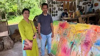 Amazing Rainbow Wood - Pathangi from SRILANKA Create organic colored pigments from it’s bark dust.