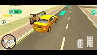 City Taxi Car Driver : Taxi Game - Pick Up Passengers - Android gameplay #1 (Android games)