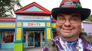 Just Opened! Build-Your-Art Gallery by DOTS Attraction Full Tour LEGOLAND Florida