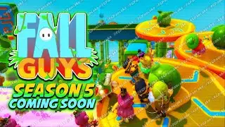 SEASON 5 COMING SOON! | SEASON 5 HYPE!! | 500+ WINS // Fall Guys  Live Stream - No Commentary