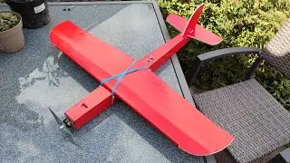 Foamboard pylon racer (Very fast rc plane)