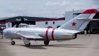 3 Ship MiG-17 Demo - 2025 Dayton Air Show