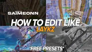How To Edit *EXACTLY* Like Laykz In DaVinci Resolve 17/18! [Free Presets]