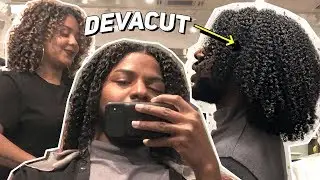 Y'ALL, I GOT A DEVACUT! (curl by curl haircut in NYC)