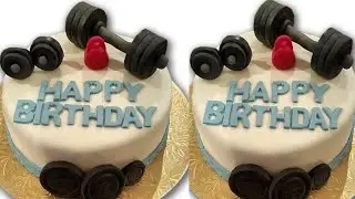 Gym Cake Decorating Ideas | Gym Cake Design | #shorts #sellerfactg