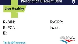 Live Healthy Rx Discount Card