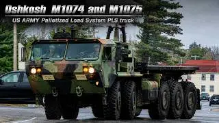 EPISODE 16 The Oshkosh  M1074 and M1075 U S ARMY Palletized Load System PLS trucks