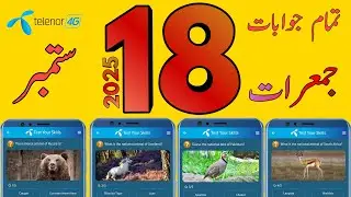 The national animal of Russia is? | My Telenor Today Questions | Telenor Questions Today