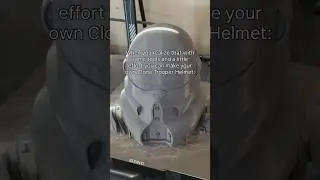 Making your own Clone Trooper Helmet is easier than you&rsquo;d think! #starwars #clonetrooper