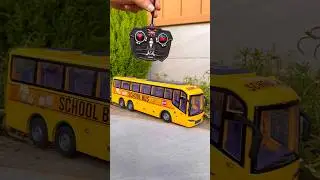 Remote Control Rc School Bus 🚌 Unboxing and testing
