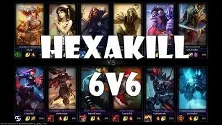 Insane killingspree With Fizz Hexakill [ MUST SEE ]