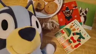 Cookies and craft time with Bluey! #bluey #learning #crafts #baking 